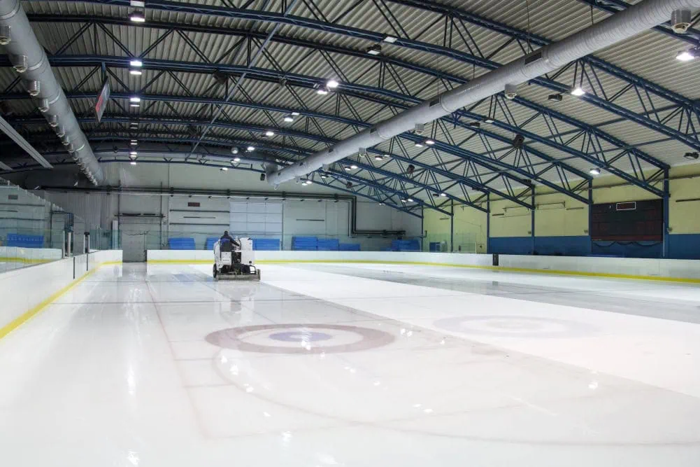 Ice rink conversion